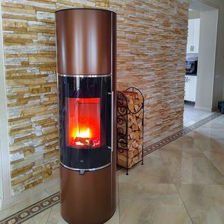 Печь TALLY 8 UP S BRONZO (EdilKamin)