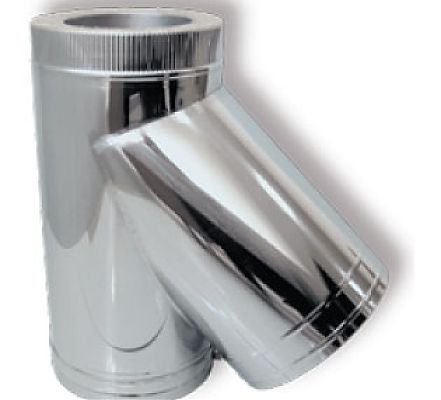 Тройник Z50G 45 гр D160/260 нерж 321 0.5/оцинк 0.5